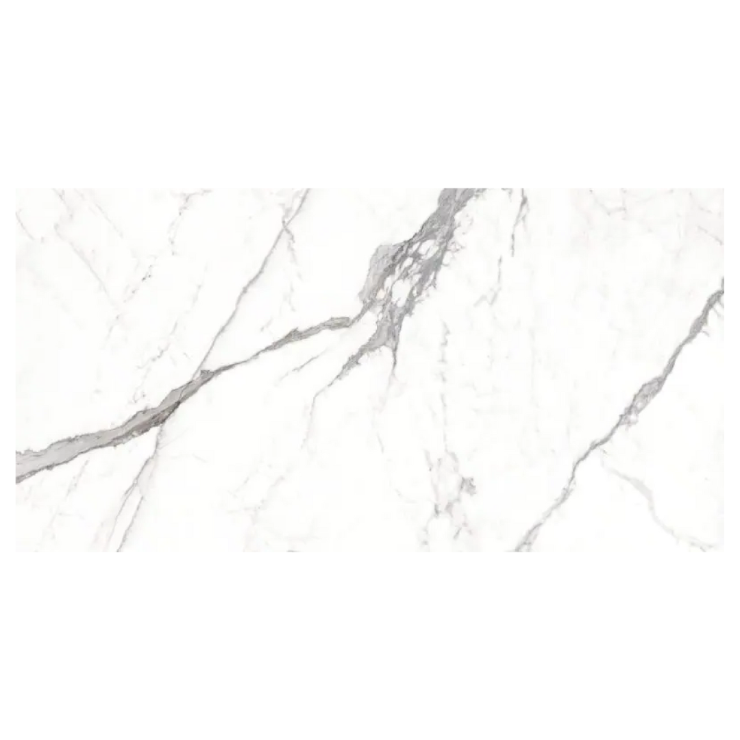 PISO CARRARA WHITE PUL 60*120 RECT. (2.16 M2 POR CAJA)