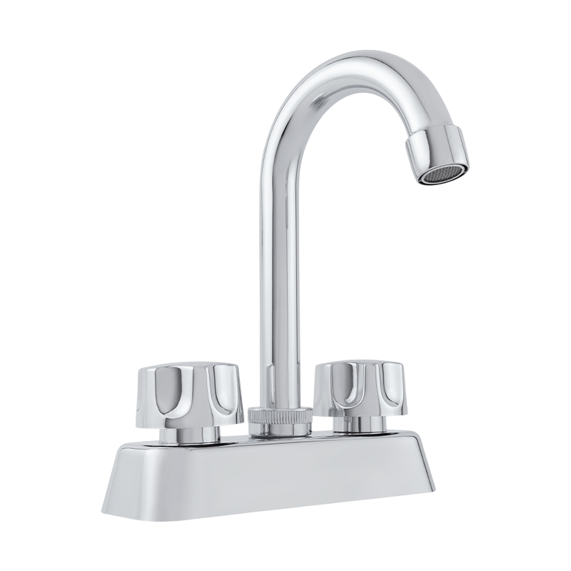MEZCLADORA PARA LAVABO CROMO ECOLÓGICO