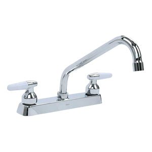 MEZCLADORA 8" CUELLO CORTO PARA FREGADERO