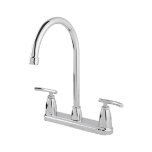 MEZCLADORA ECOLOGICA 8" CUELLO ALTO PARA FREGADERO