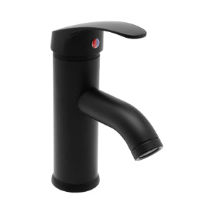 MONOMANDO PARA LAVABO NEGRO ECOLOGICO