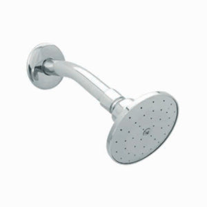 REGADERA 3” METALICA CLASICA CON BRAZO Y CHAPETÓN