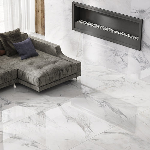 PISO ADALINE WHITE 60*120 RECT. (1.44 M² POR CAJA)