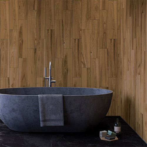PISO ROYAL WALNUT NATURAL BROWN 15*66 (1.86 M² POR CAJA)