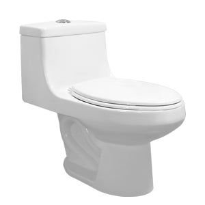 SANITARIO ONE PIECE SIENNA BLANCO ALARGADO CATO