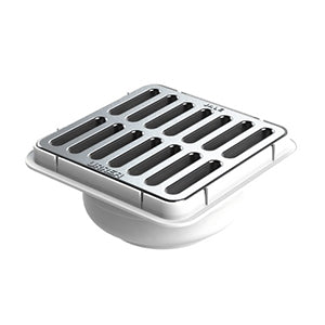 COLADERA CUADRADA UNIVERSAL REJILLA INOX 184 URREA
