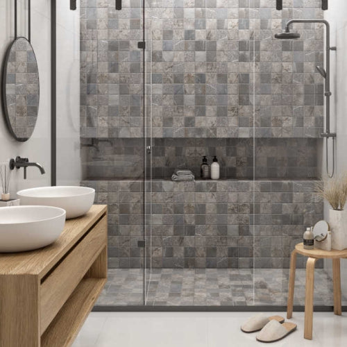 PISO JASPER GRAFITO/CAFÉ/CARRARA BLANCO/GRIS 33*33 (1.76 M² POR CAJA)
