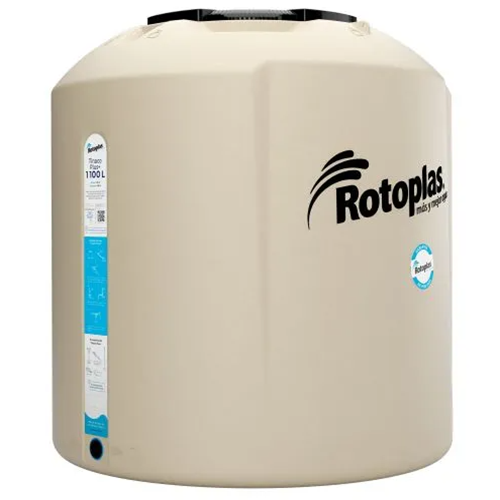 TINACO PLUS 1100 LTS ROTOPLAS BEIGE CON ACCS