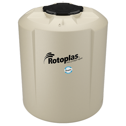 ROTOPLAS TINACO PLUS TRICAPA BEIGE  2500 LTS.