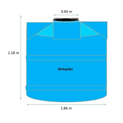 Cisterna Rotoplas 2800