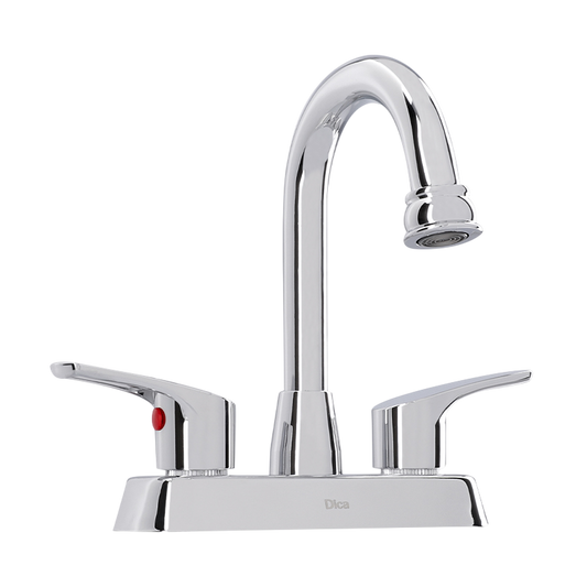 MEZCLADORA PARA LAVABO CROMO ECOLÓGICO