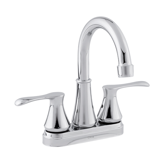 MEZCLADORA DE 4" PARA LAVABO CROMO ECOLÓGICO