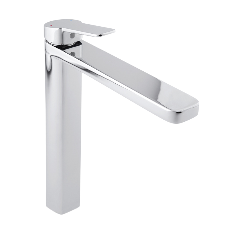 MONOMANDO ALTO PARA LAVABO CROMO ECOLÓGICO