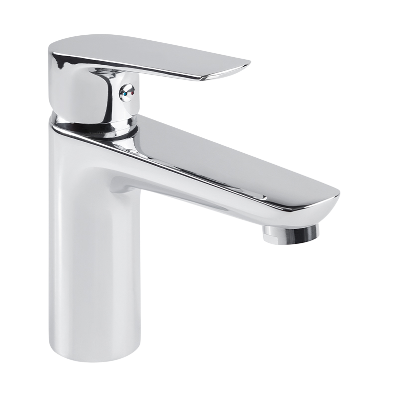 MONOMANDO CORTO PARA LAVABO CROMO ECOLÓGICO
