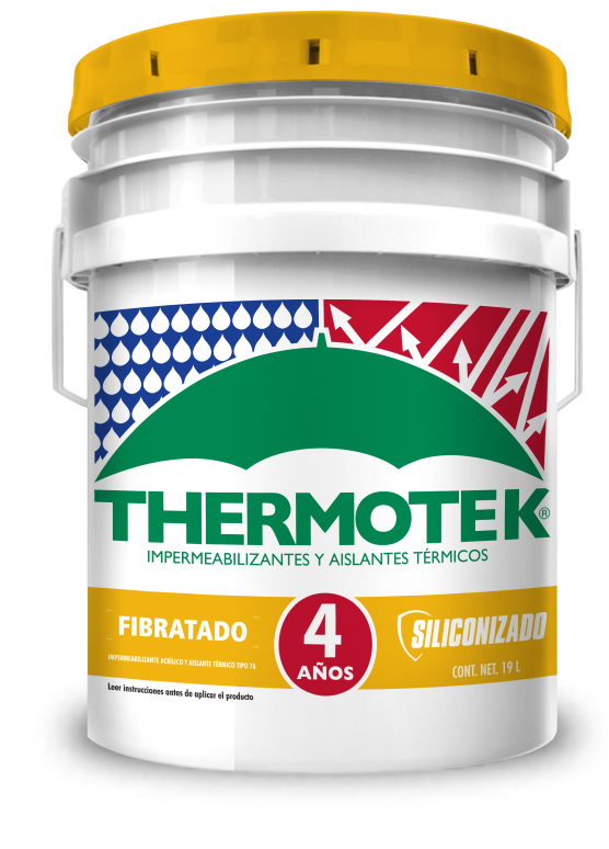 Impermeabilizante Thermotek 4 años Fibratado