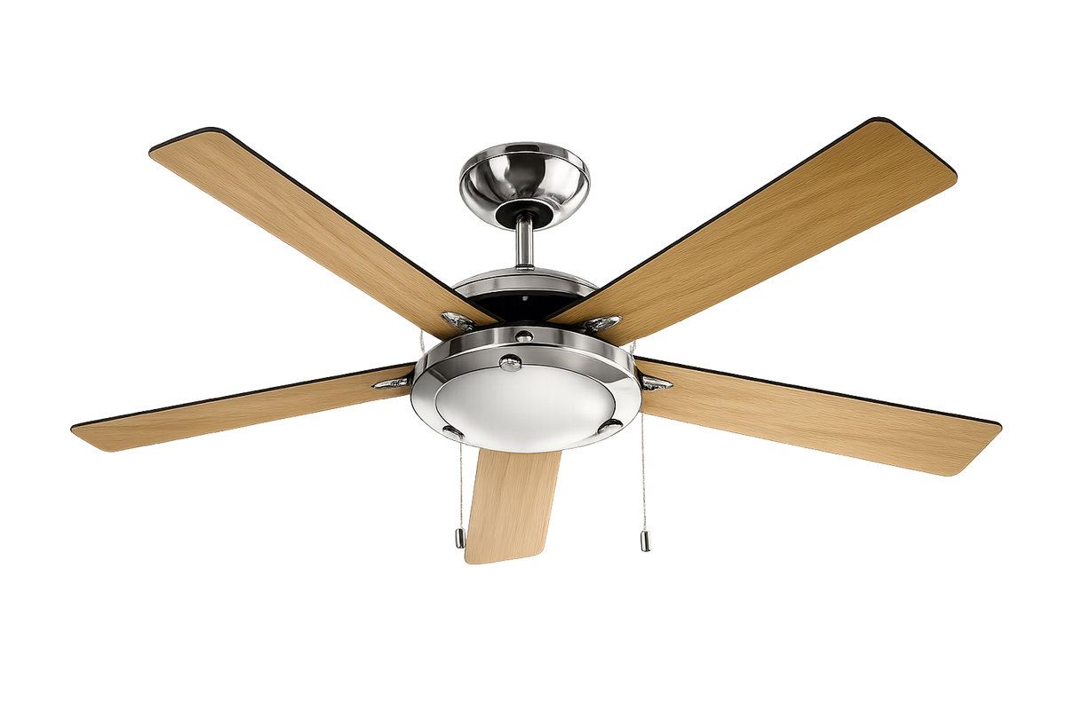 VENTILADOR DECORATIVO ESPARTA 52"