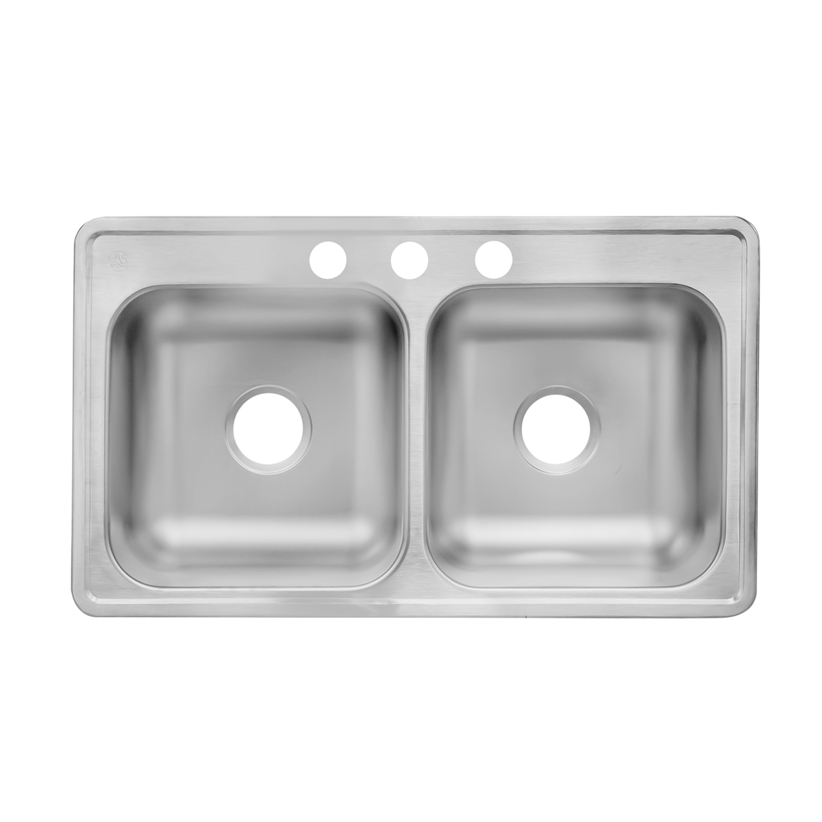 TARJA DOBLE TINA M-110-19 ACERO INOXIDABLE