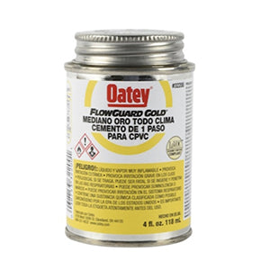 OATEY PEGAMENTO PARA CPVC 4 OZ (1/8) 32000