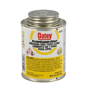 OATEY PEGAMENTO PARA CPVC 8 OZ (1/4) 32001