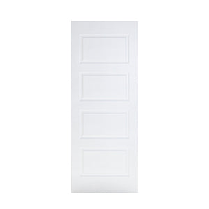 PUERTA MILAN 4 PANELES BLANCA 90X210