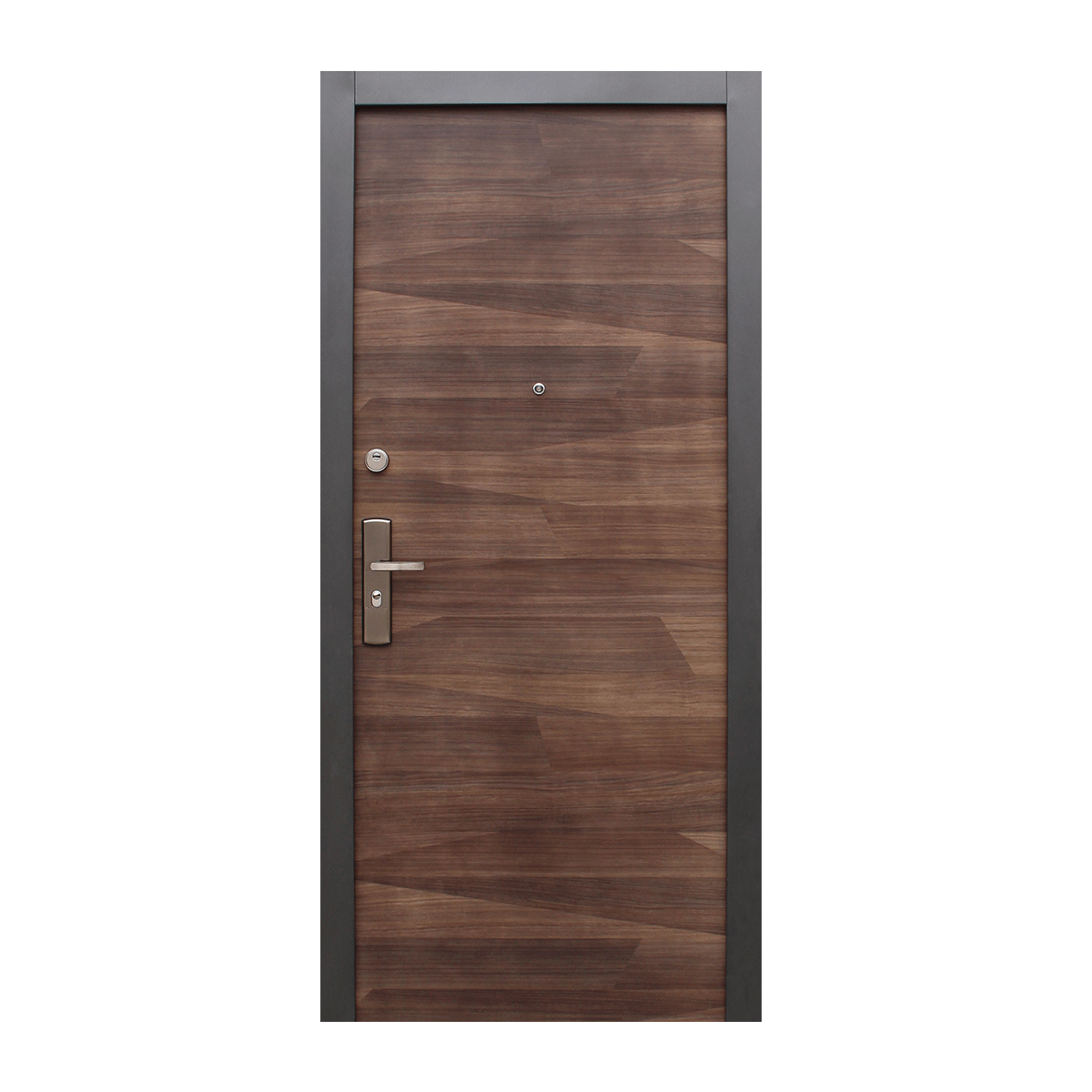 PUERTA DE SEGURIDAD GALES LINEA ACERO + MADERA